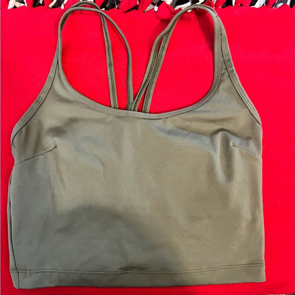 ***5 for $17.00***All in Motion Khaki Sports Bra